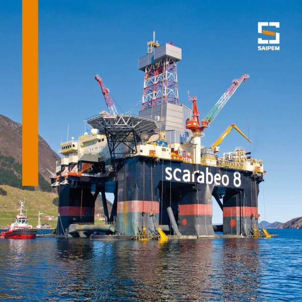 Scarabeo 8 semi-sub rig (Credit: Saipem)
