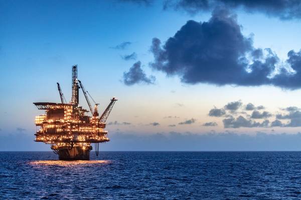 A Shell Gulf of Mexico platform - Copyright: Stuart Conway - Shell photographic services