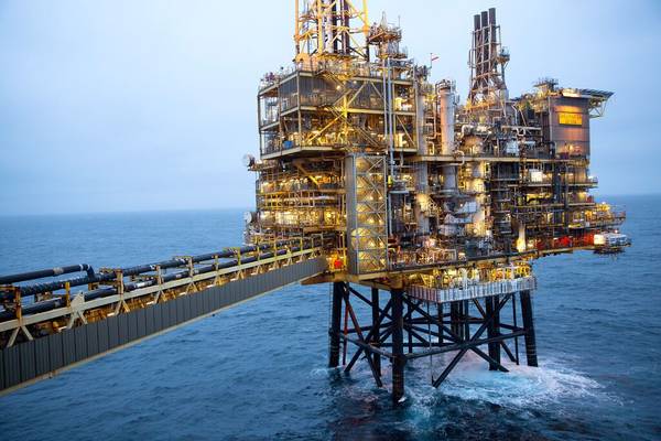 A Shell North Sea Platform / Copyright: Stuart Conway/Shell Photographic Services