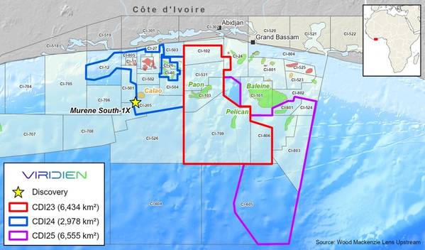 
Map showing the location of the CDI25 reimaging project in the Tano Basin (Credit: Viridien Earth Data)