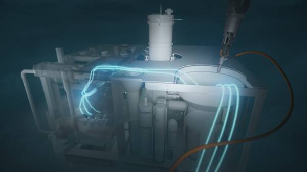 Siemens Energy’s DigiTRON connector provides electrical and fiber-optic connector systems for subsea power and communications.