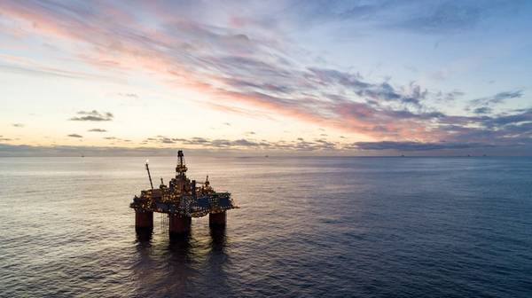 The Snorre A platform in the North Sea. (Photo: Bo B Randulff - Even Kleppa / Equinor ASA)