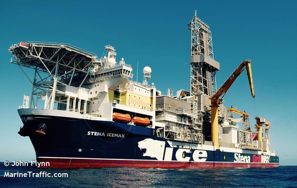 Stena IceMax drillship - Credit: John Flynn/MarineTraffic.com
