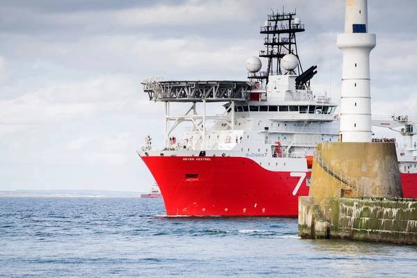 Subsea 7’s diving support vessel Seven Kestrel (Care of Subsea 7)