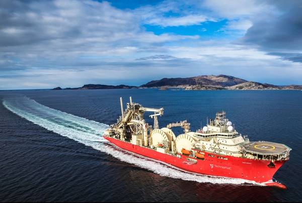 Technip's Deep Energy vessel - Credit: TechnipFMC