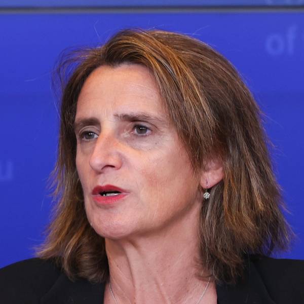 Teresa Ribera Rodríguez courtesy of the EU Council