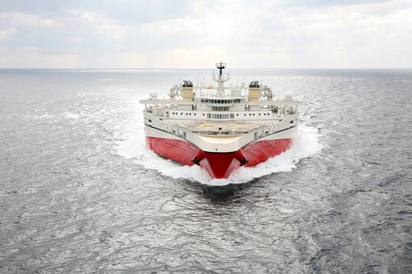 A PGS Titan-class vessel - Credit: PGS
