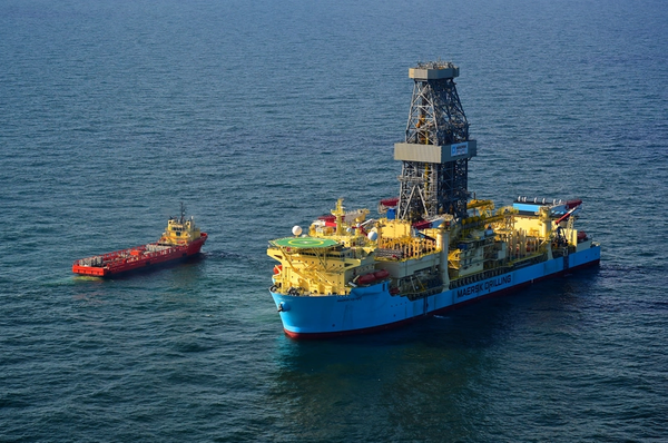 TotalEnergies is using the Maersk Valiant drillship for drilling in Block 58 - Image Credit: Maersk Drilling