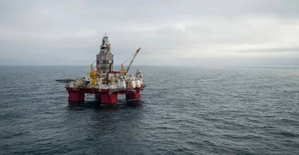 The Transocean Enabler drilling rig (Credit: Jan Arne Wold / Equinor)
