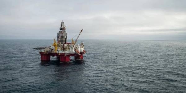 The Transocean Enabler drilling rig.

(Photo: Jan Arne Wold / Equinor)