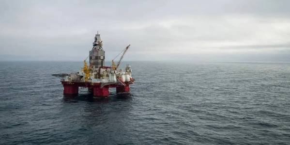 The Transocean Enabler drilling rig.
(Photo: Jan Arne Wold / Equinor)