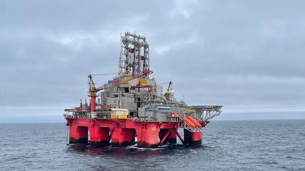 The Transocean Spitsbergen rig (Credit: Transocean)