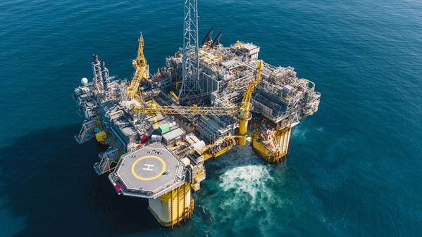 The Troll C platform in the North Sea (Credit: Equinor)