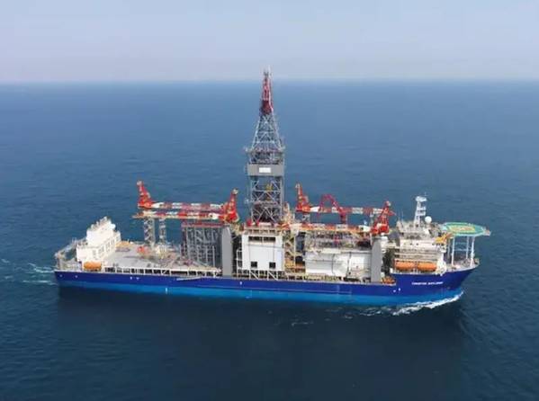 Tungsten Explorer drillship owned by Vantage Drilling used for the Cosmos-1 discovery in 2022 (Credit: Vantage Drilling)
