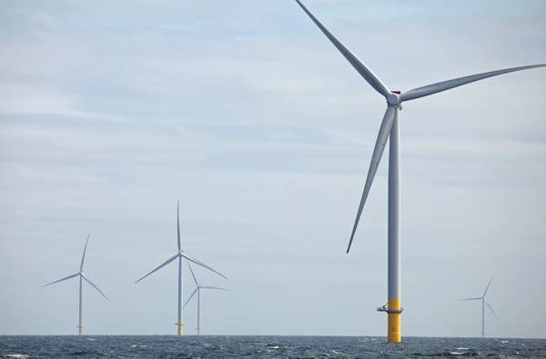 A shot of turbines on the Hornsea  2 wind farm -  Credit: Neptune Energy