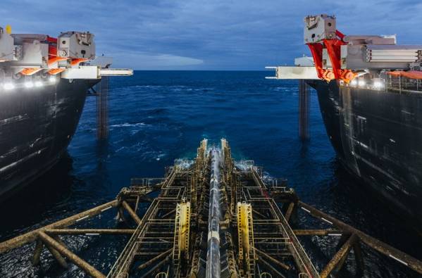 TurkStream pipeline installation (Photo: Gazprom)