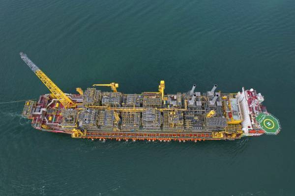 Liza Unity is Guyana's second FPSO in production. - Image Credit: SBM Offshore
