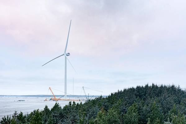 V236-15.0 MW offshore wind turbine (Credit: Vestas)