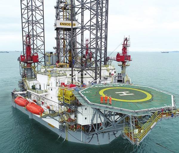 Valaris 123 jack-up Rig (Credit: Valaris)
