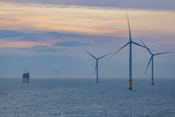 Walney Extension offshore wind farm (Credit: Ørsted)