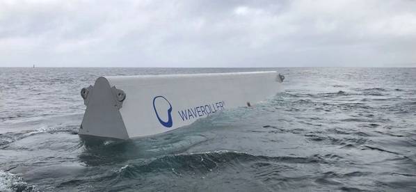 WaveRoller device (Credit: AW-Energy)