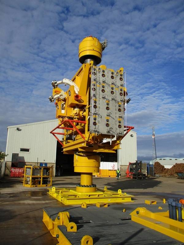 WellCONTAINED subsea capping stack (Photo: Wild Well Control)