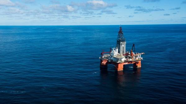 The wells were drilled by the West Hercules drilling rig. (Photo: Ole Jørgen Bratland)