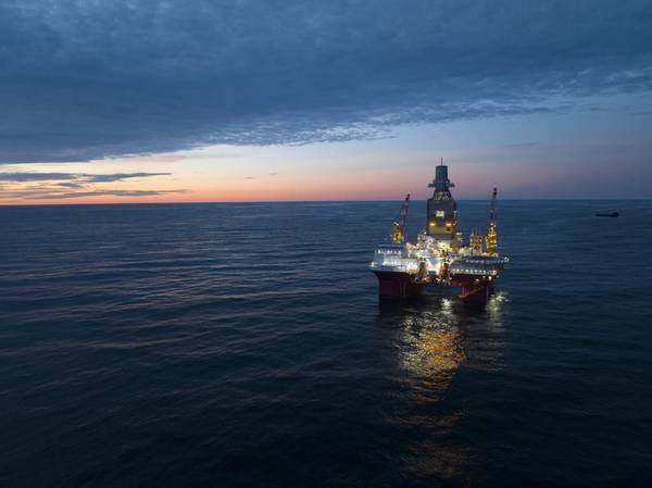 The wells have been drilled using Transocean's semi-submersible drilling rig Transocean Enabler ©Northern Lights