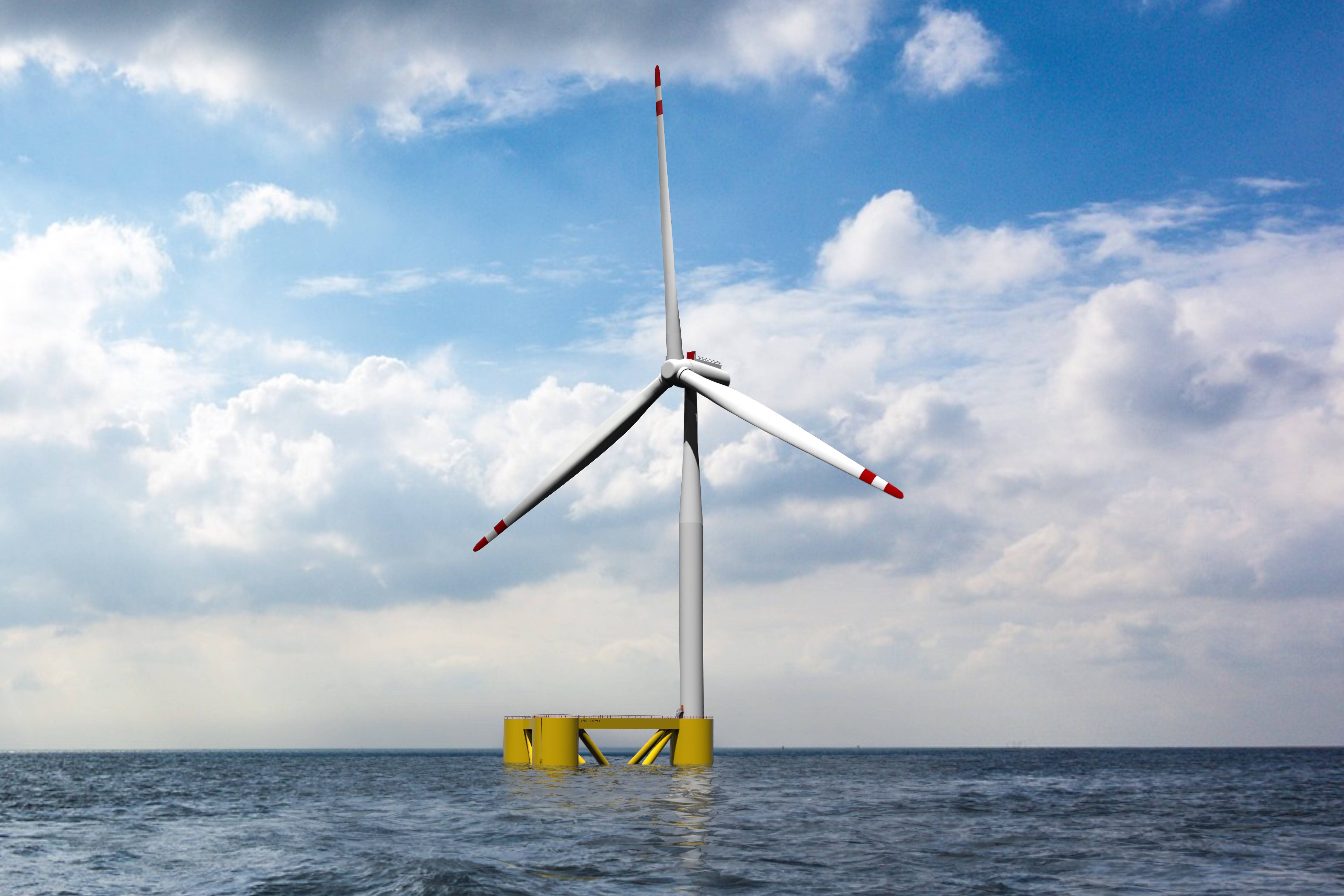 Floating Offshore Wind: Technip Energies' Semi-Submersible