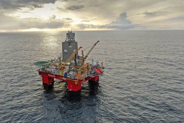 The Deepsea Yantai rig (Credit: Odfjell Drilling)

