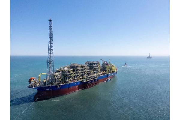 Agogo FPSO at Walvis Bay, Namibia (Credit: Yinson Production)