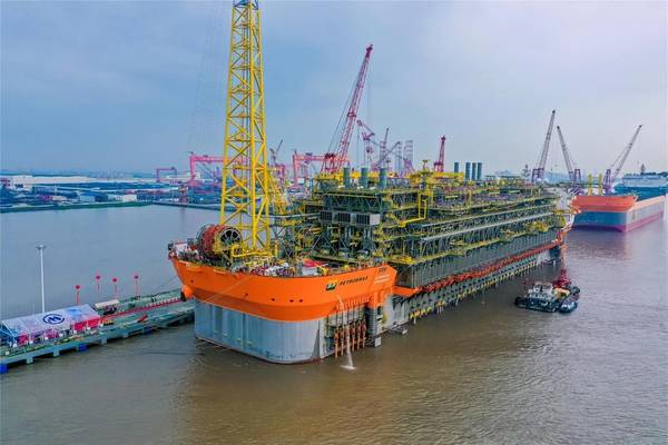 SBM Offshore Holds Naming Ceremony for FPSO Lined Up for Work Offshore ...