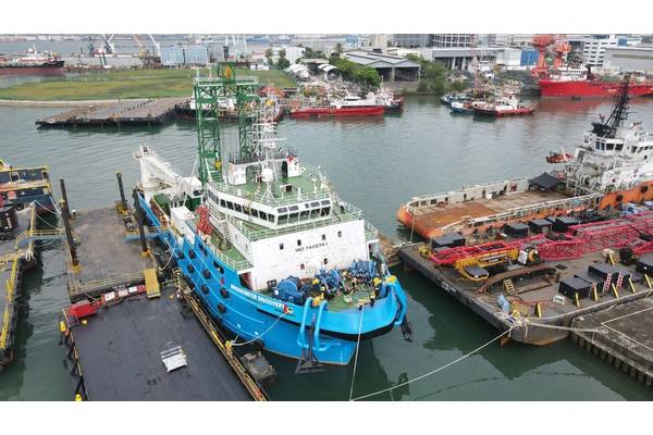 Bridgewater Discovery geotechnical survey vessel (Credit: Kim Heng)