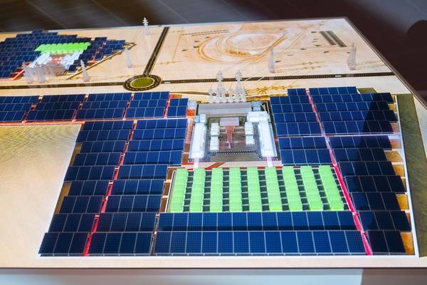 Image courtesy Abu Dhabi Future Energy Company PJSC – Masdar and Emirates Water and Electricity Company (EWEC)
