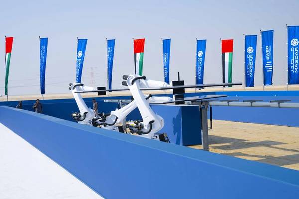 Image courtesy Abu Dhabi Future Energy Company PJSC – Masdar and Emirates Water and Electricity Company (EWEC)