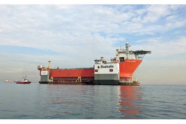 Johan Castberg FPSO Gearing Up for Sailaway ©Sembcorp Marine