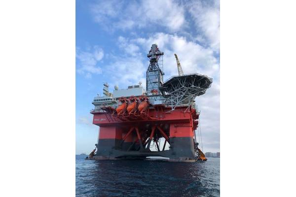 Siemens Energy has installed its BlueVault ESS on the West Mira semi-sub drilling rig.
Image courtesy DNV