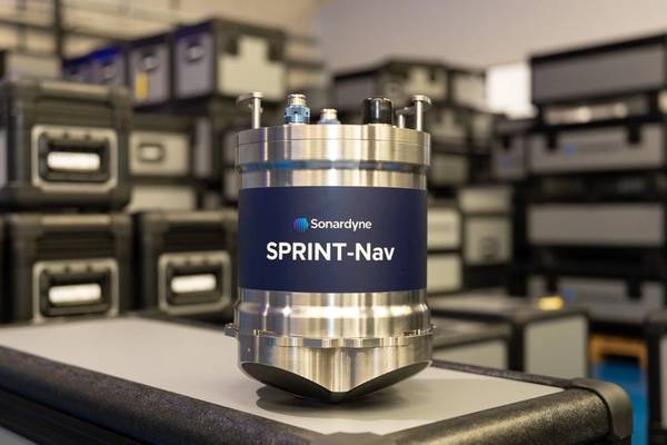 Sonardyne’s SPRINT-Nav. © Sonardyne