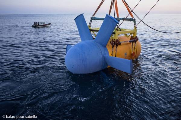 The D10 tidal energy turbine (Credit: Balao)