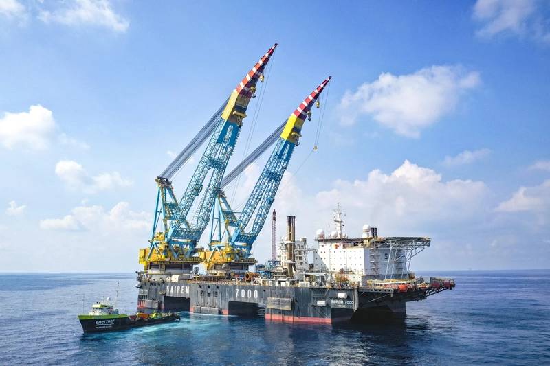 Saipem's Giant Construction Vessel Starts Work On Uk Offshore Wind Farm