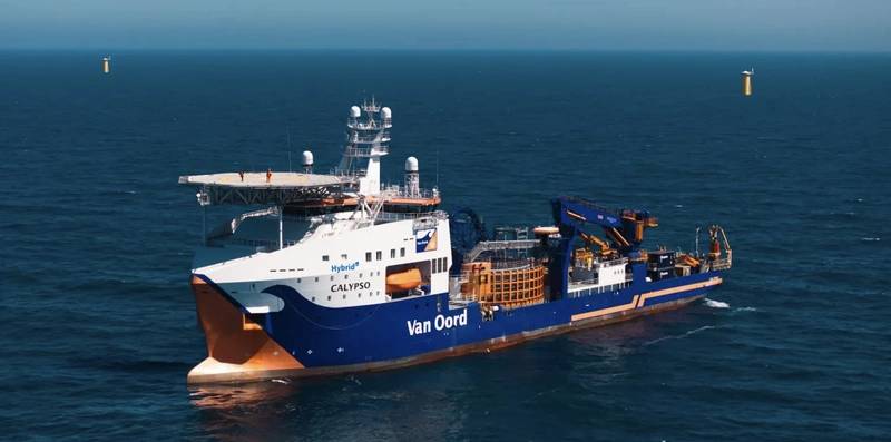 Van Oord Installs 109 Cables at Offshore Wind Farm