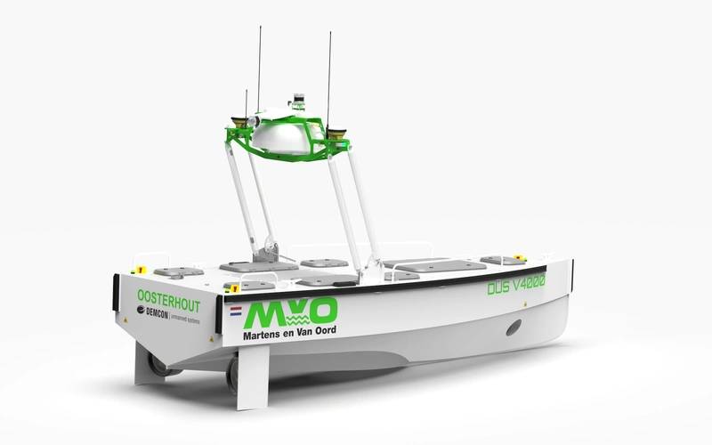 Martens en Van Oord Purchases Autonomous Survey Vessel From Demcon unmanned systems