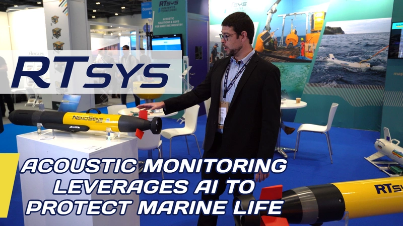 RTsys Acoustic Monitoring Leverages AI to Protect Marine Life