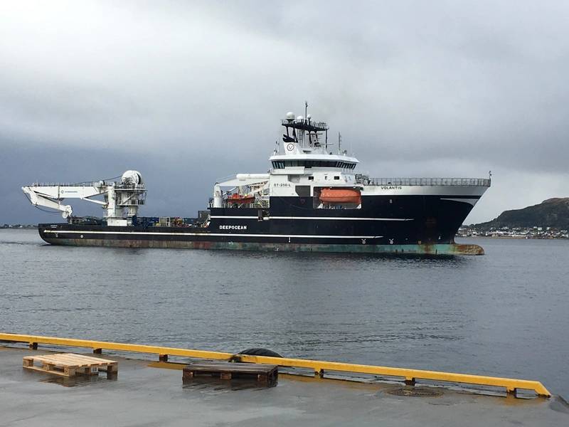 DeepOcean Charters Volstad's Volantis Subsea Construction Vessel