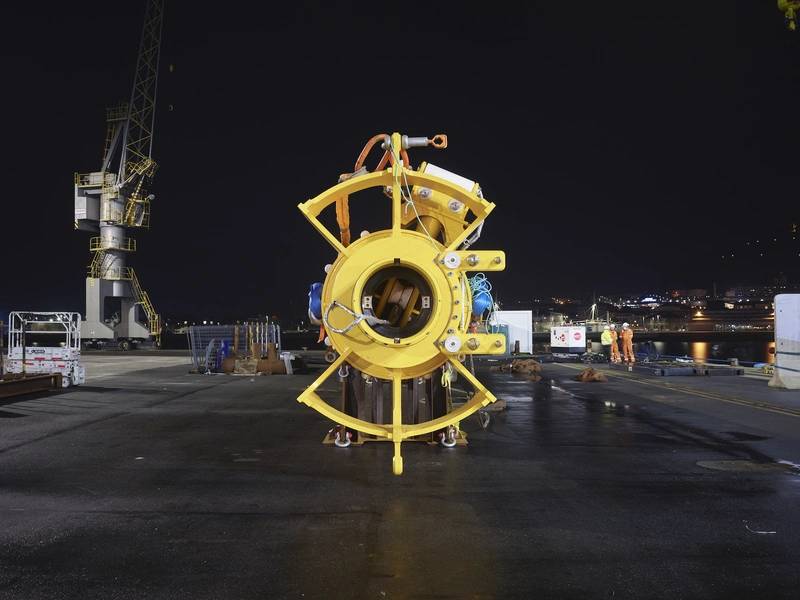 First UMACK Anchor for CorPower WEC Installed off Portugal