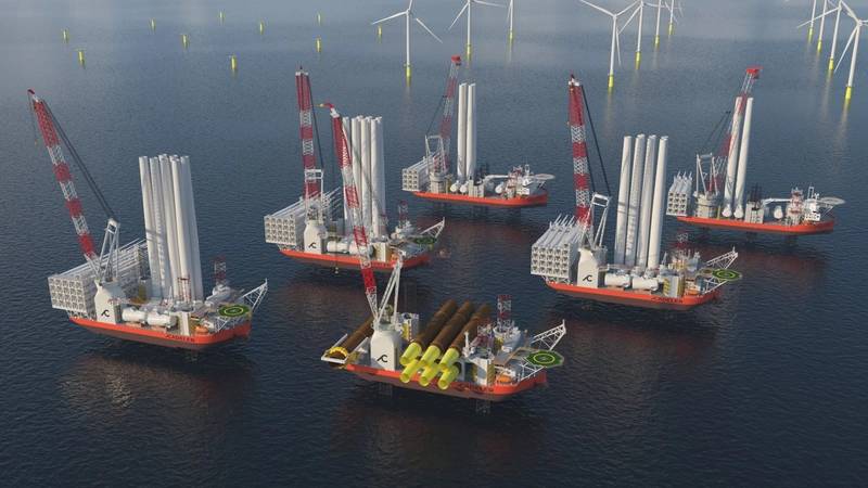 Cadeler Orders Second Hybrid Offshore Wind Installation Jack-up