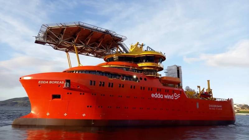 Gondan Shipyard Delivers Edda Boreas CSOV to Edda Wind