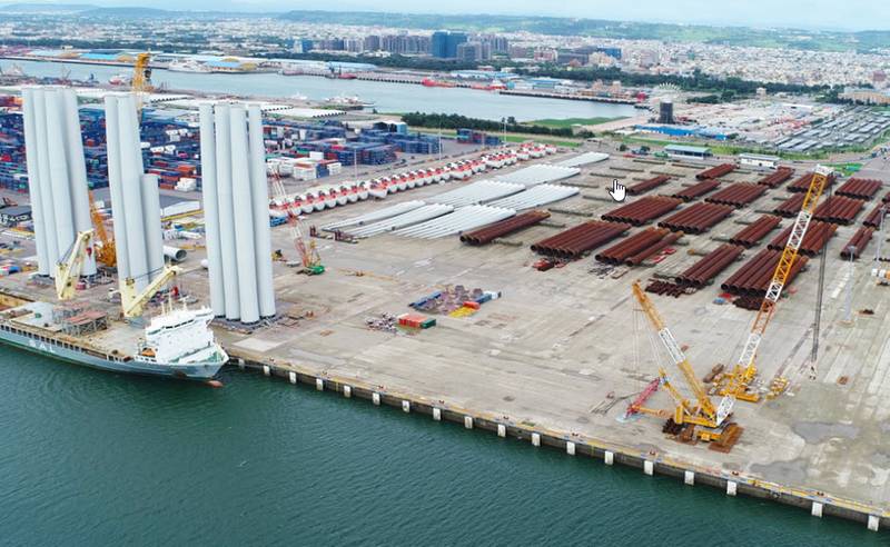 Taiwan’s Port of Taichung Starts Work on Offshore Wind Support Infrastructure