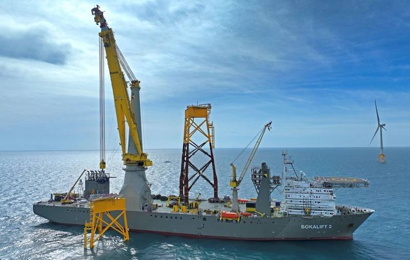 Boskalis Installs All Foundations for Taiwan's Changfang & Xidao Offshore Wind Farm