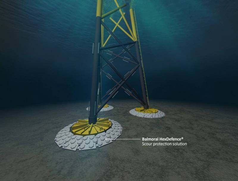 Balmoral Launches HexDefence System for Offshore Wind Jacket Foundations